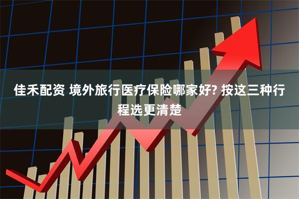 佳禾配资 境外旅行医疗保险哪家好? 按这三种行程选更清楚